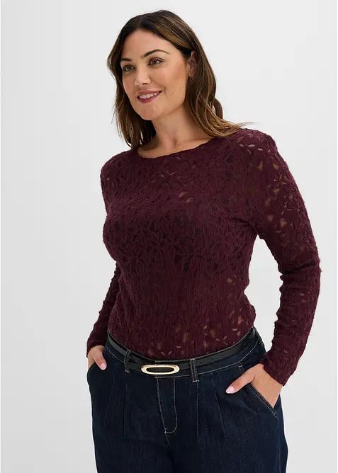 Blondebody med lodden overflate, bonprix