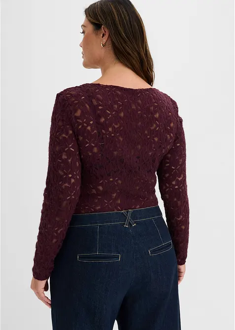 Blondebody med lodden overflate, bonprix