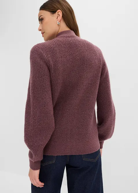 Kabelstrikket cardigan, bonprix