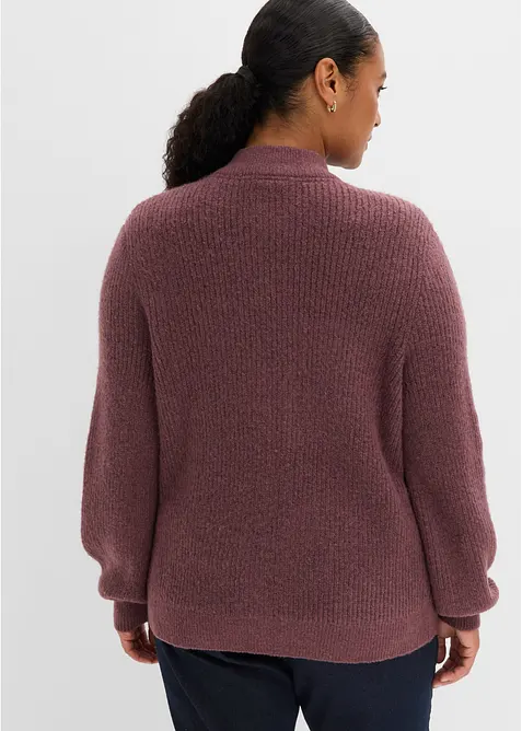 Kabelstrikket cardigan, bonprix