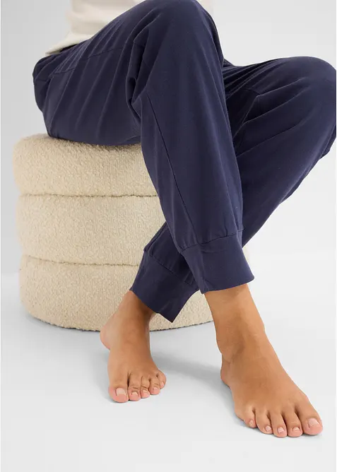 Lang pyjamasbukse (2-pack), bonprix
