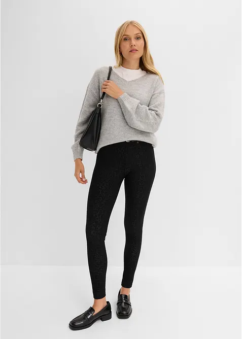Leggings i denim look, bonprix
