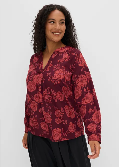Bluse i lett krepp, bonprix