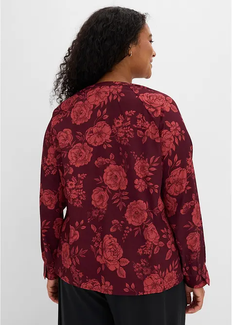 Bluse i lett krepp, bonprix