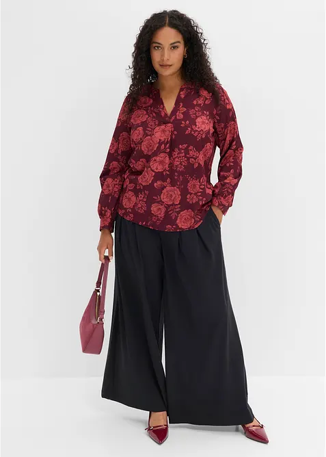 Bluse i lett krepp, bonprix