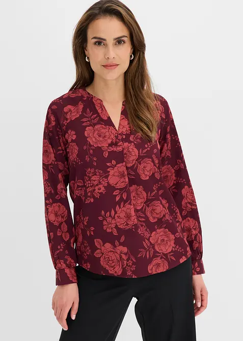 Bluse i lett krepp, bonprix