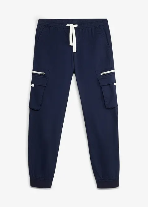 Pull on-bukse med stretch, regular fit, bonprix