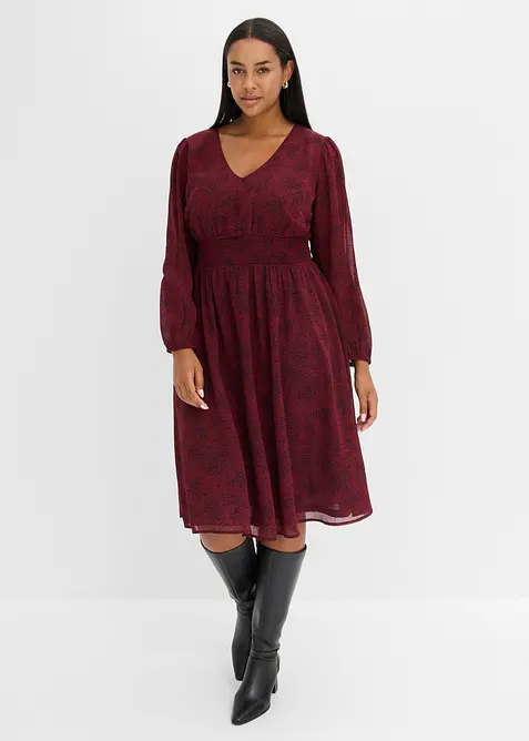 Chiffonkjole, bonprix
