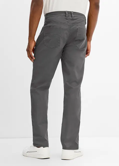 Regular fit-bukse med stretch, Straight, bonprix