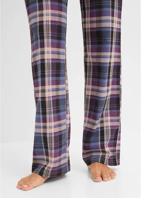 Pyjamasbukse i 100% bomull (3-pack), bonprix