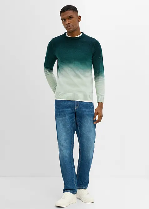 Finstrikket genser i regular fit, bonprix