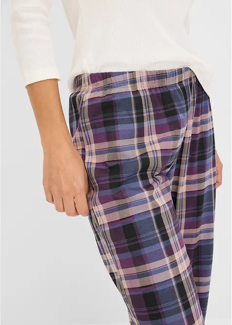 Pyjamasbukse i 100% bomull (3-pack), bonprix