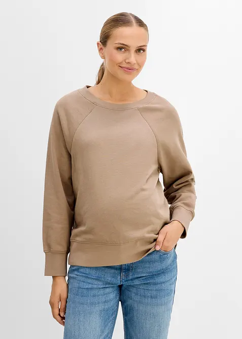 2i1-mama sweatshirt i &oslash;kologisk bomull, bonprix