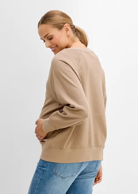 2i1-mama sweatshirt i &oslash;kologisk bomull, bonprix