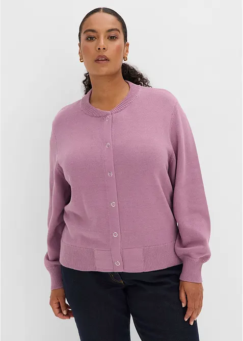 Cardigan i 100% bomull, bonprix