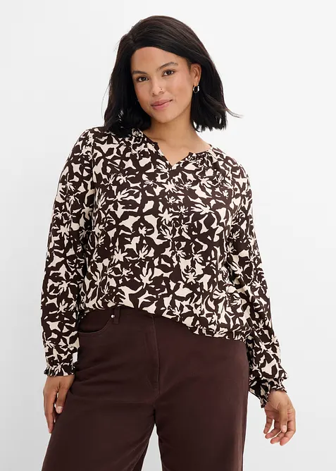 Bluse i viskose, bonprix