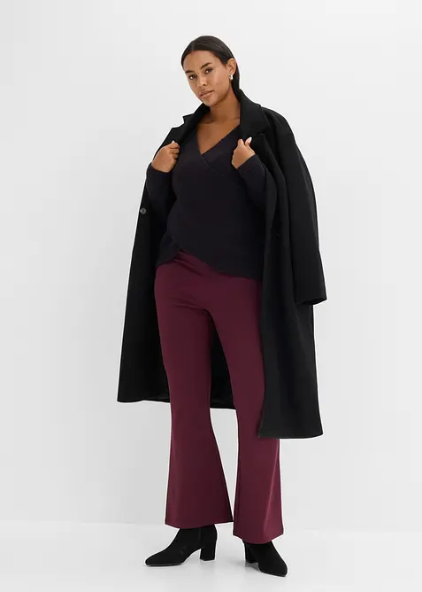 Leggings i behagelig Punto di Roma-jersey, bonprix