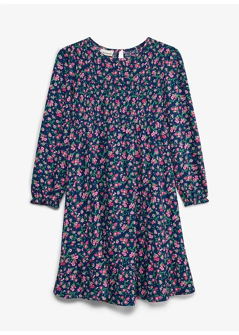 Crinkle jerseykjole, bonprix