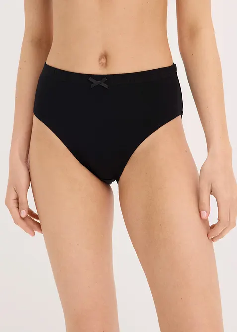 High leg-truse med bomull (6-pack), bonprix