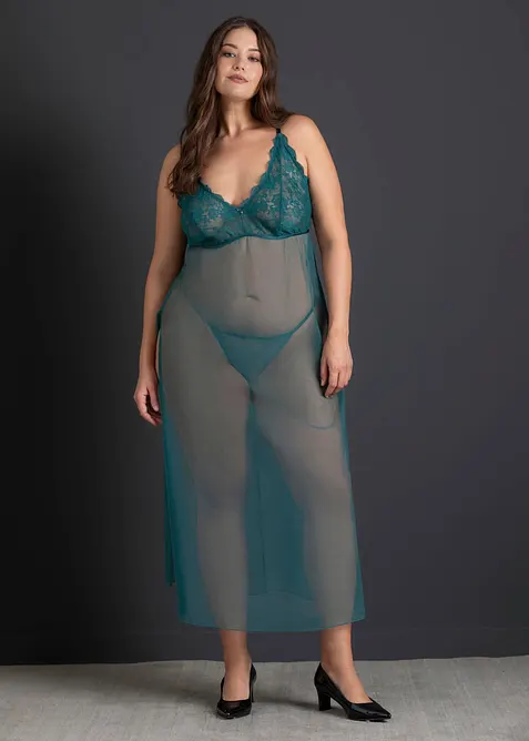 Underkjole og stringtruse (2-delt sett), bonprix