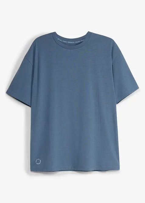 Oversized treningstopp med bomull, hurtigt&oslash;rkende, bonprix