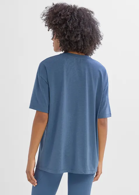 Oversized treningstopp med bomull, hurtigt&oslash;rkende, bonprix