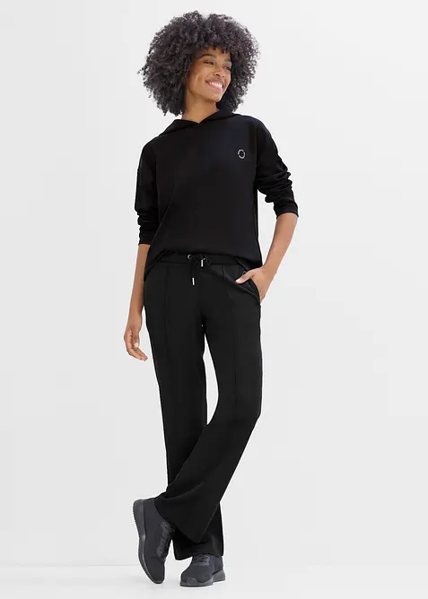 Oversized trenings-hoodie, hurtigt&oslash;rkende, bonprix