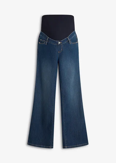 Mama jeans med &oslash;kologisk bomull, loose fit, bonprix