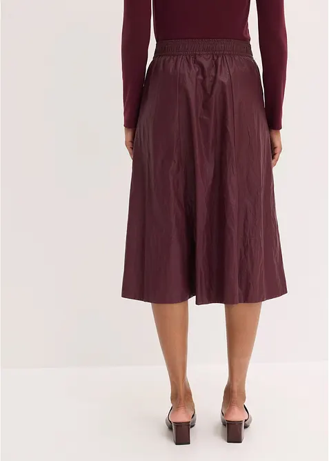 Pull on-skj&oslash;rt i imitert skinn, bonprix