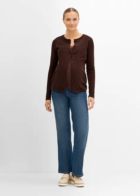 Mama cardigan med ammefunksjon, bonprix