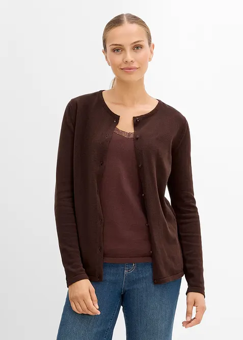 Mama cardigan med ammefunksjon, bonprix