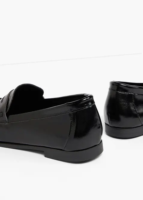 Loafers med rynking, bonprix