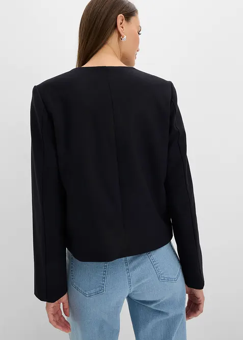 Kort blazer uten krage, bonprix
