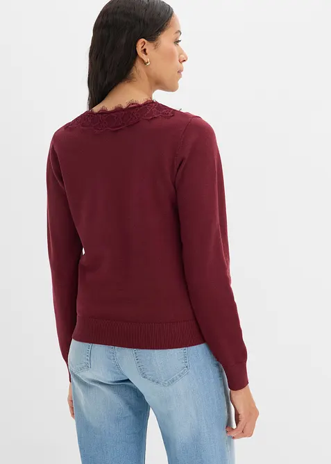 Cardigan i myk viskosemiks, bonprix