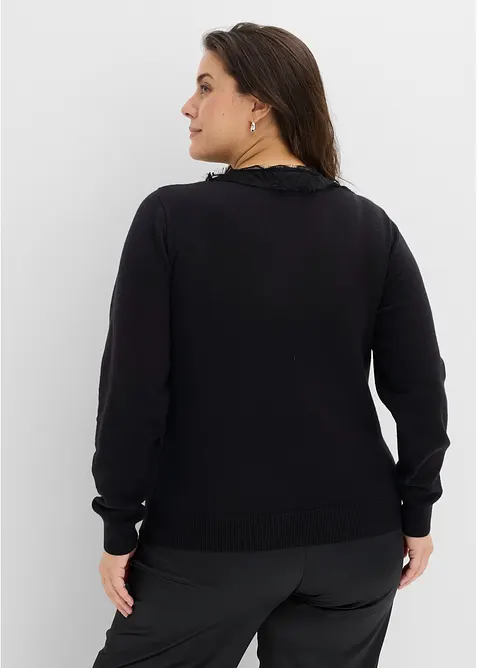 Cardigan i myk viskosemiks, bonprix