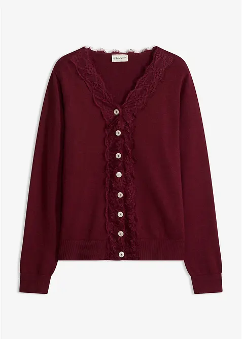 Cardigan i myk viskosemiks, bonprix