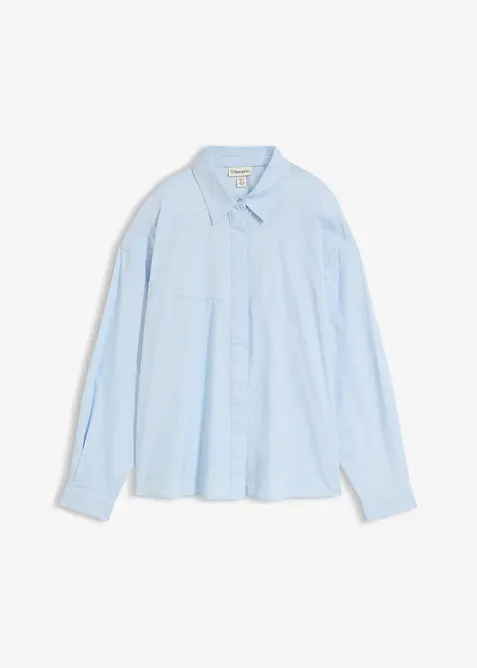 Skjorte i bomullsmiks, bonprix
