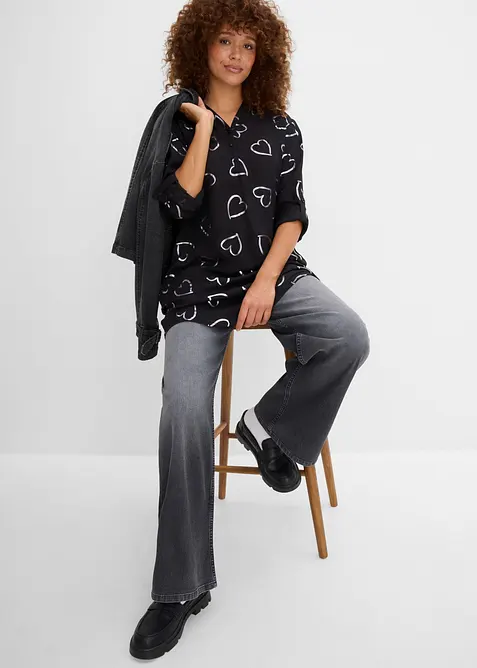 Lang bluse, bonprix