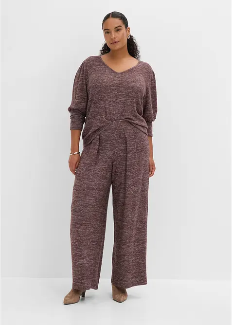 Pull on-bukse i myk viskose, bonprix