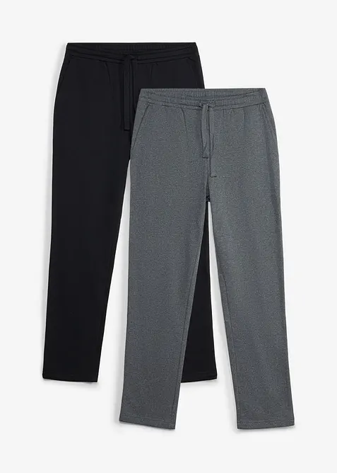 Joggebukse (2-pack), bonprix