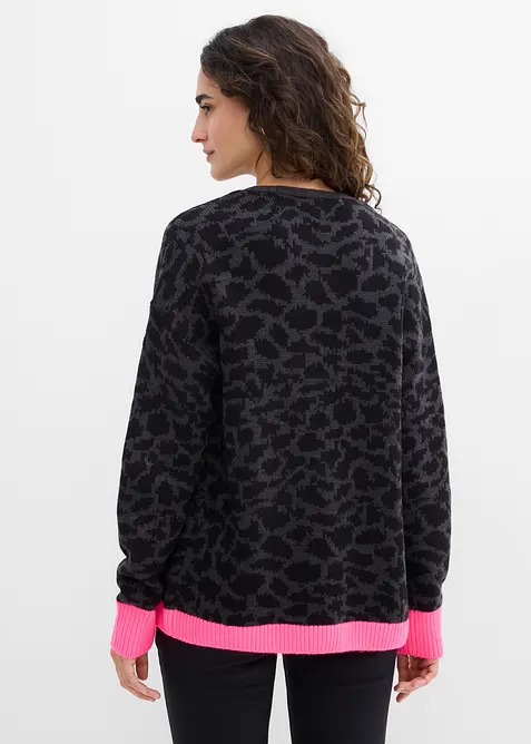 Grovstrikket cardigan, bonprix
