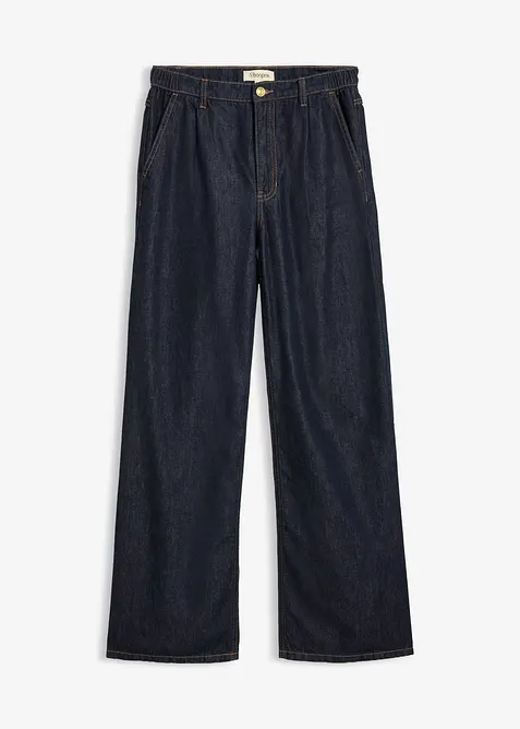 Wide leg jeans high waist, bonprix