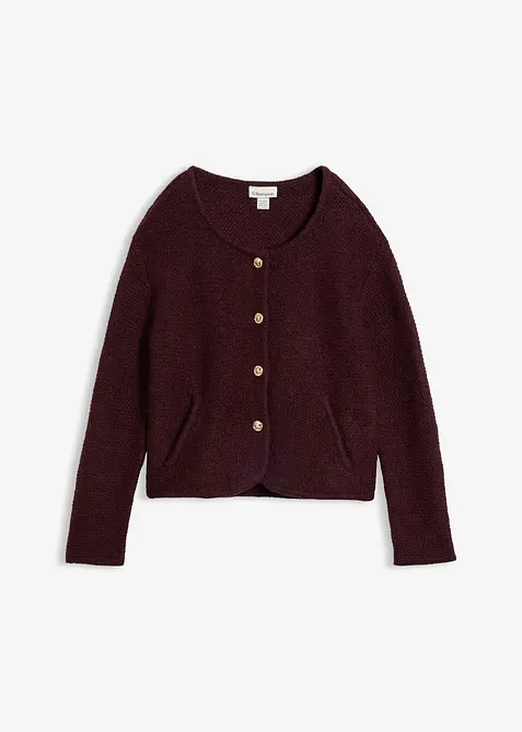 Cardigan i vid passform, bonprix