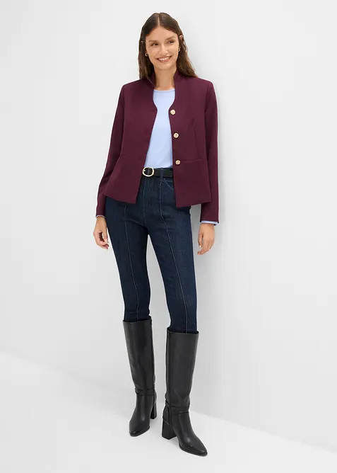Blazer med fin krage, bonprix