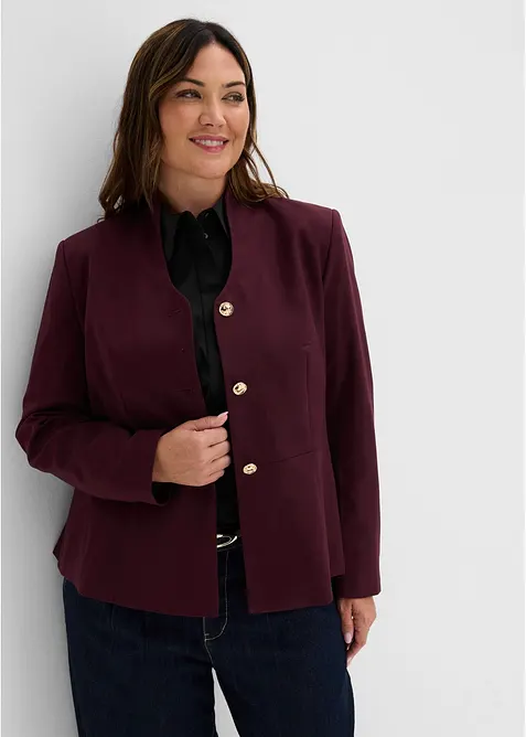 Blazer med fin krage, bonprix