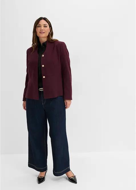Blazer med fin krage, bonprix