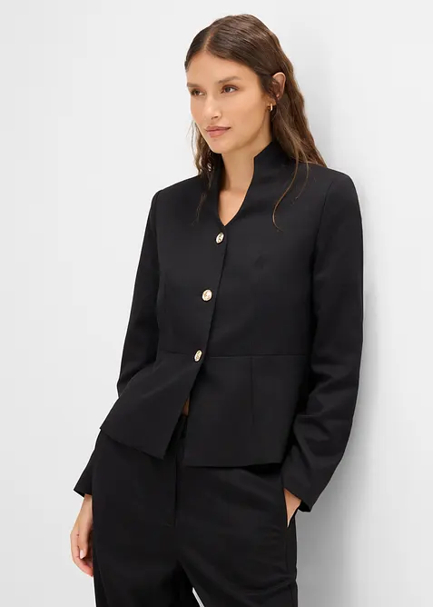 Blazer med fin krage, bonprix
