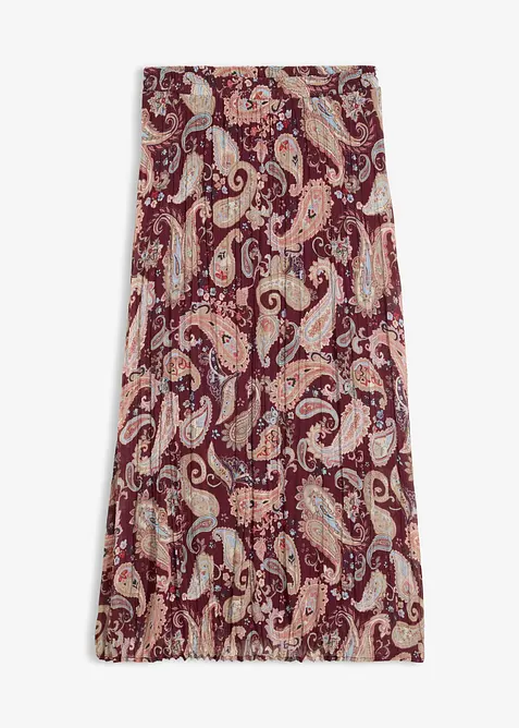 Chiffonskj&oslash;rt med paisleym&oslash;nster, bonprix