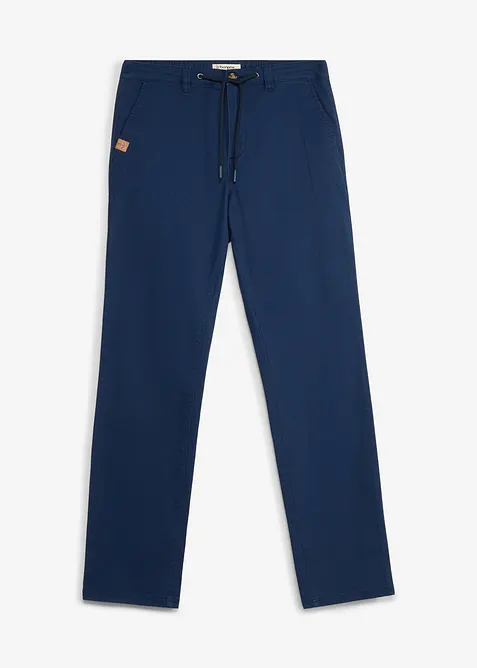 Classic fit chinos med stretch og vide ben, straight, bonprix