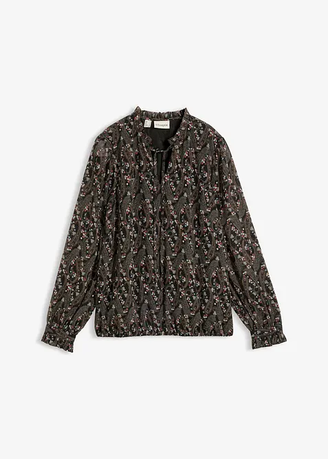 Bluse i lett chiffon, bonprix